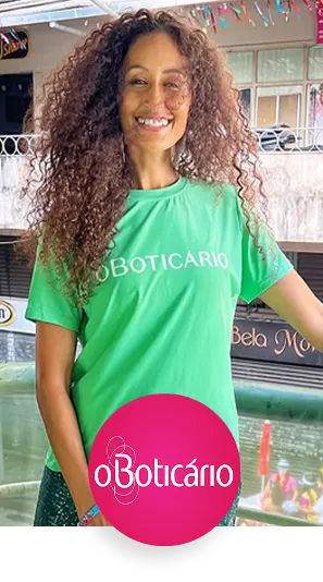 Joelma em campanha do O Boticário
